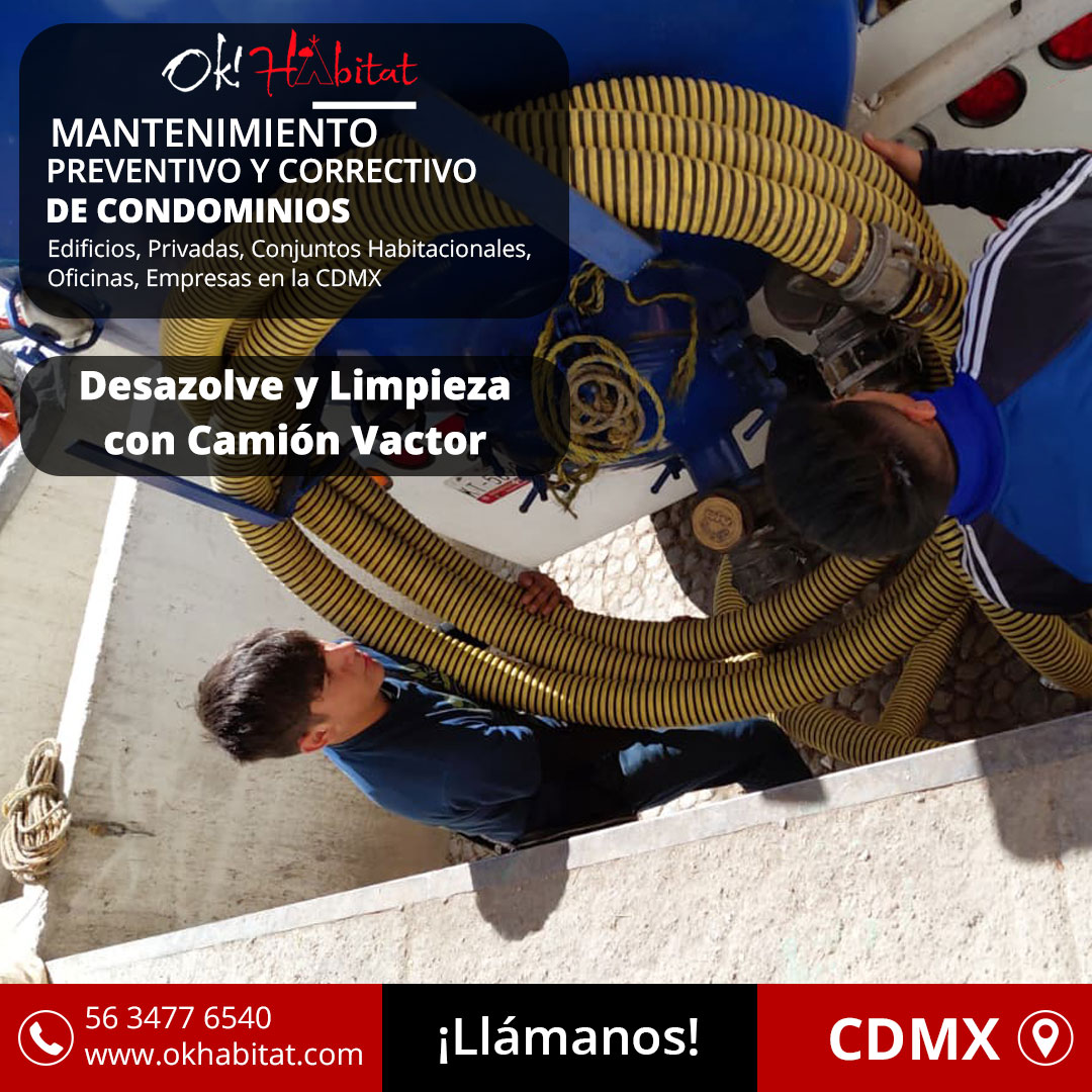 Desazolve y Limpieza con Camión Vactor 6